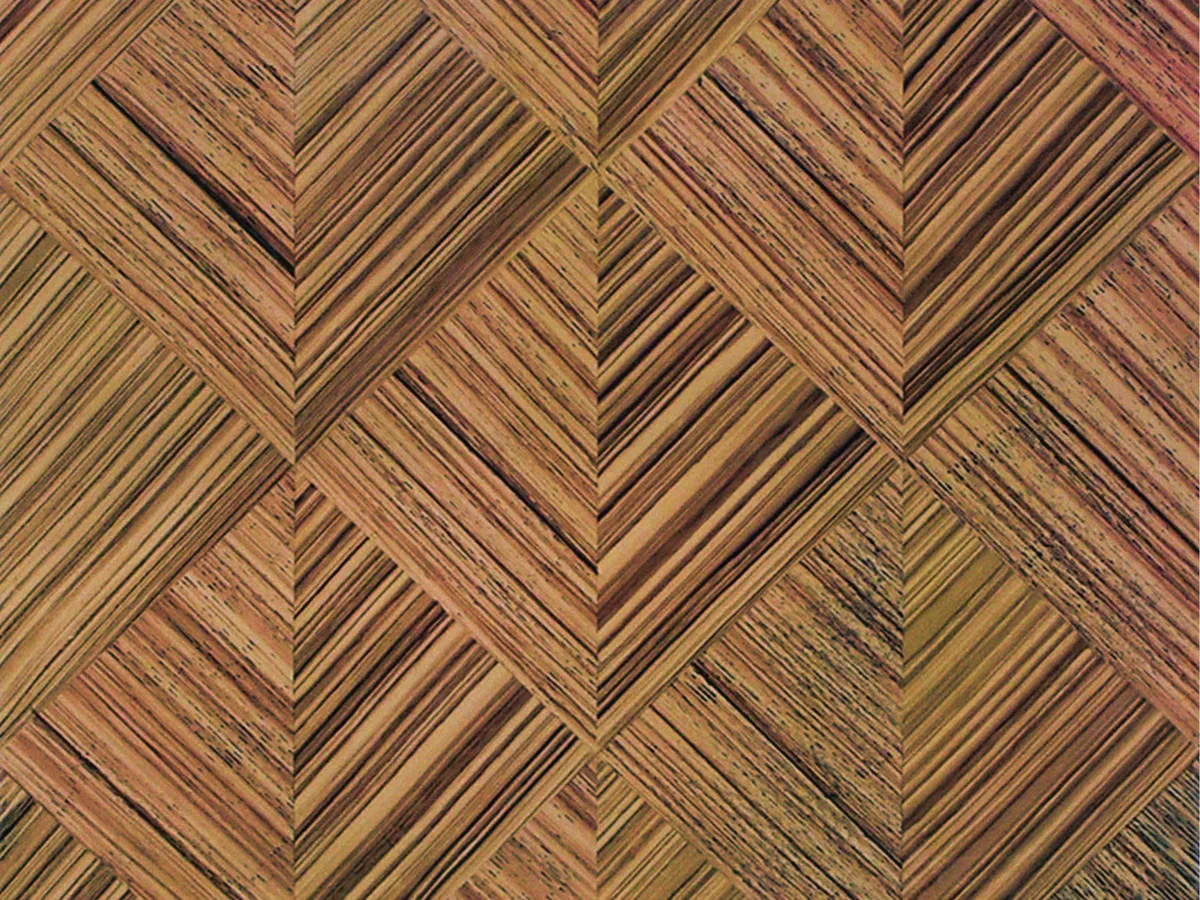 Finto legno su superficie decorativa